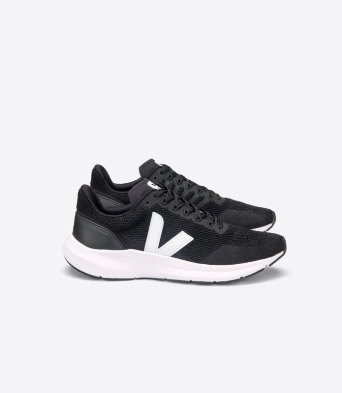 Veja Marlin V-knit Negro Blanco