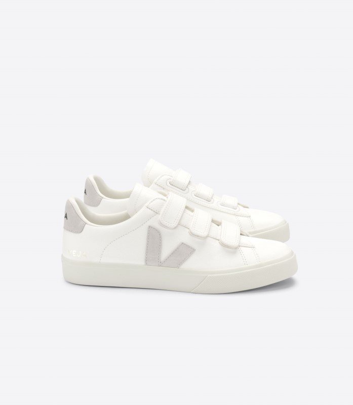 Cuero Premium Sin Cromo Blanco Natural Veja
