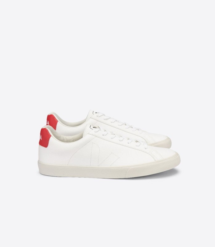 Cuero Sin Cromo Blanco Pekin Veja Serie